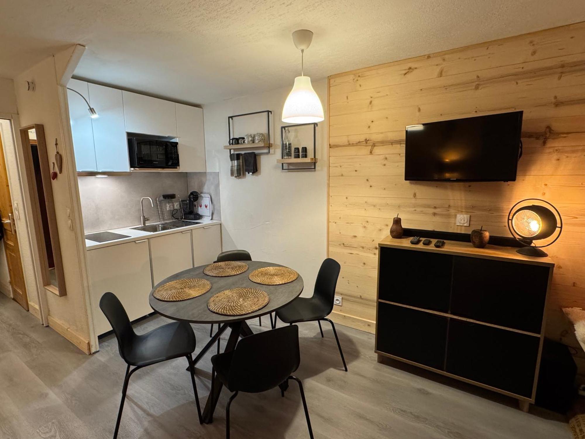 Studio 4 Pers, Linges Et Menage Inclus Val Thorens Exteriér fotografie